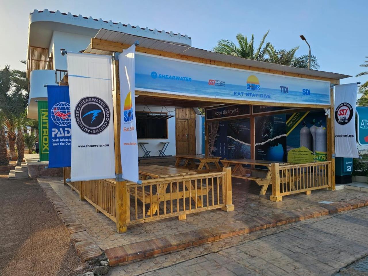 Shams Hotel & Dive Centre Dahab Exterior photo